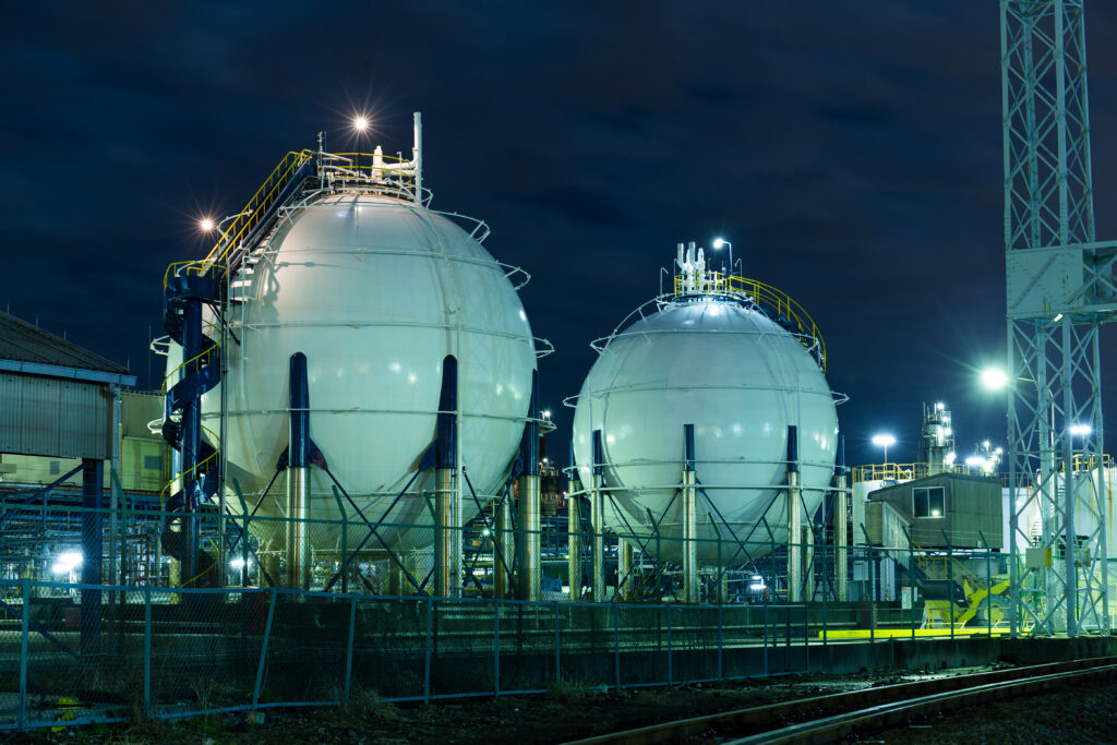 Tanques de armazenamento de gás